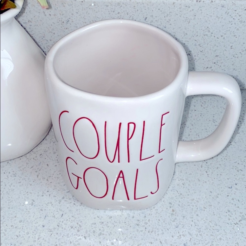 ❗️RAE DUNN COUPLE GOALS NEW YEAR MODERN FARMHOUSE COFFEE TEA DECOR MUG - Picture 2 of 2